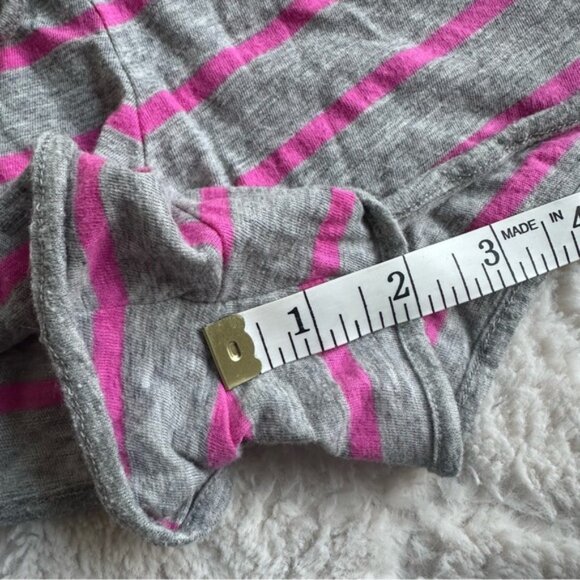 Victoria's Secret PINK | Gray and Pink Striped Romper | Size Medium - Picture 10 of 10